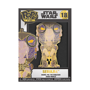 FUNKO POP PIN! Star Wars Sebulba #18